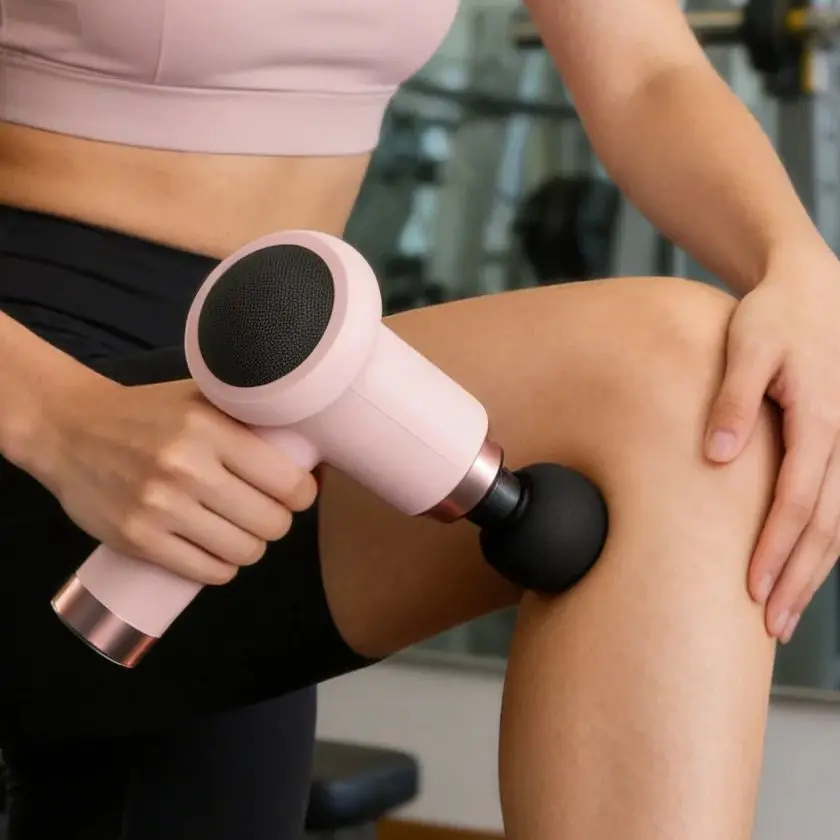 

Массажер для тела, Домашняя массажная палочка с 5 массажными головками, Удобный толкатель жира, Беспроводная зарядка, Ручное разминание всего тела