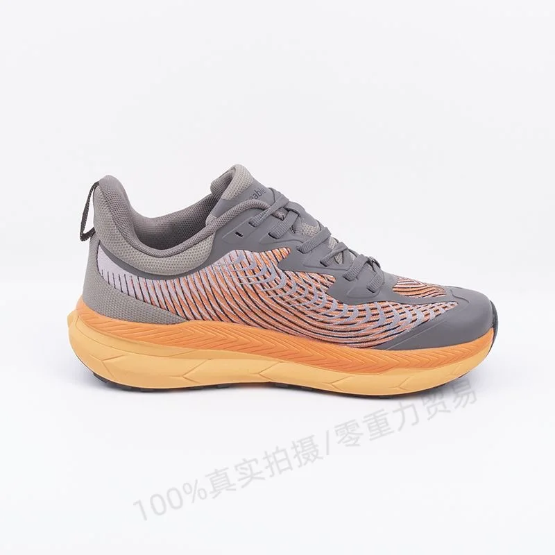 Best Selling Sport Shoes Mens Black Orange Trail Running Shoe Boys Designer Jogging Shoe Men Outdoor Training Shoe