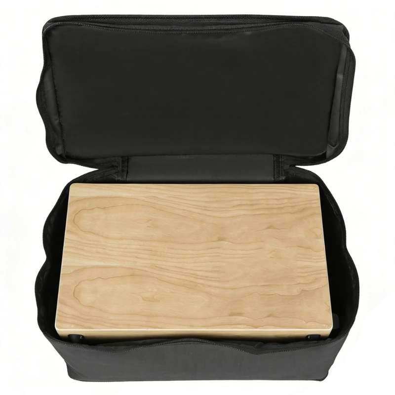 Thickened Padded Canvas Drum Bag Canvas Drum Double Shoulder Bag Replacement Box Drum Carry Bag Easy to Carry 4XBB