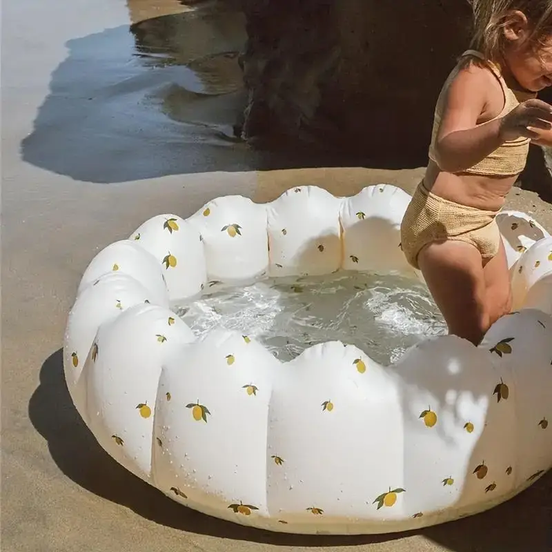 Instagram Multifunctional Folding Swimming Pool, Children\'s Outdoor Water Play Swimming Pool, Portable Baby Ocean Ball Pool