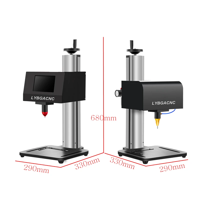 

Desktop Engraving Hand-held Pneumatic Electric Pneumatic Marking Machine 170*110 170x110mm touch screen for Nameplate Cylinder