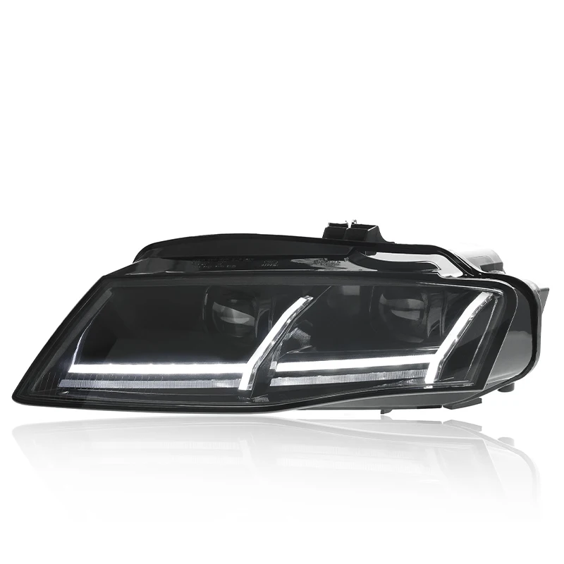 JUSHUN LED Headlight for Audi A4 A4L 2009-2012 LED Headlights Upgrade Matrix Full LED Daytime Running Lights Plug Play