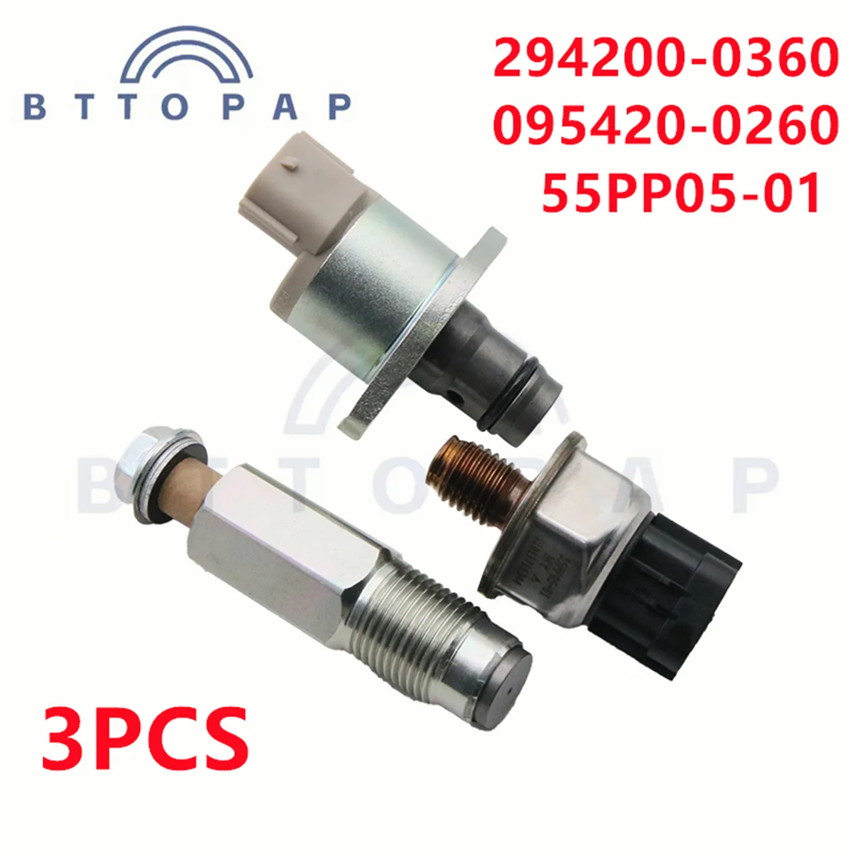

1/3PCS 294200-0360 095420-0260 55PP05-01 Fuel Pump pressure Regulator Relief Valve Rail Sensor For Vauxhall OPEL Astra Meriva