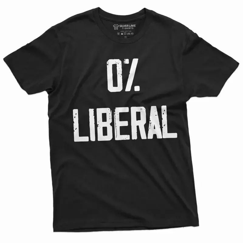 T-shirt Zero Liberal Anti-Libéralisme Républicains Démocrates