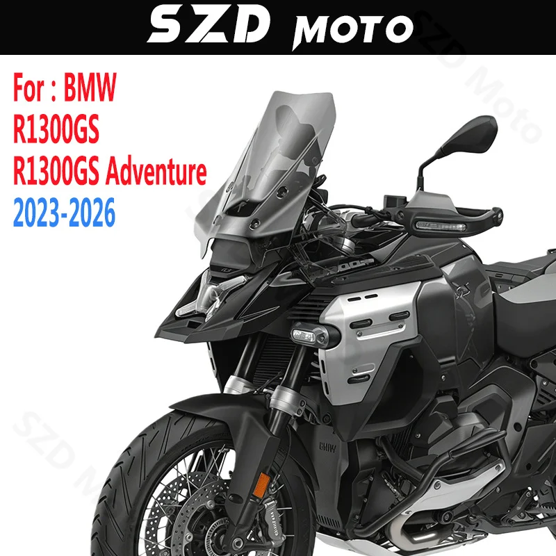 R1300GS GS1300 Windshield For BMW R 1300 GS GS1300 R1300GS Adventure Windshield Windscreen Wind Deflectors 2023-2026 2024 2025