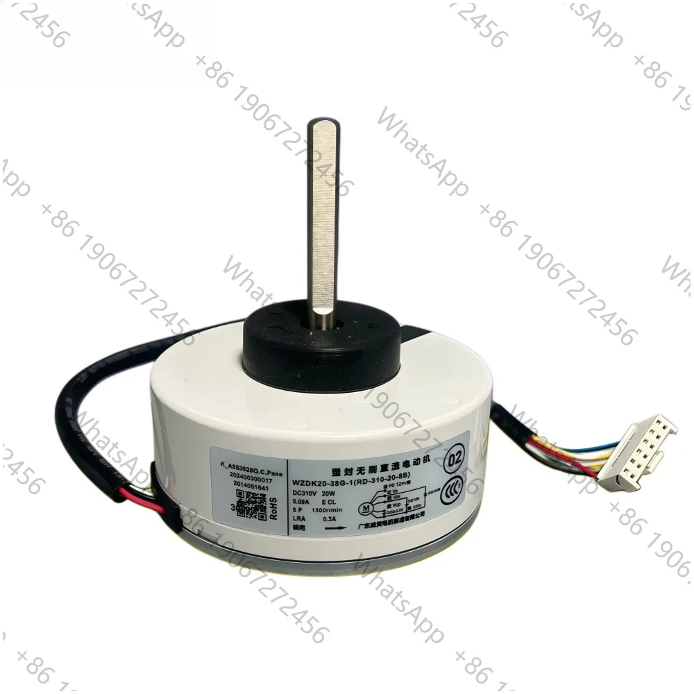 Air Conditioner Indoor Unit DC Fan Motor WZDK20-38G-1 DC280V 20W 1300r/min ZKFP-20-8B Conditioning Parts
