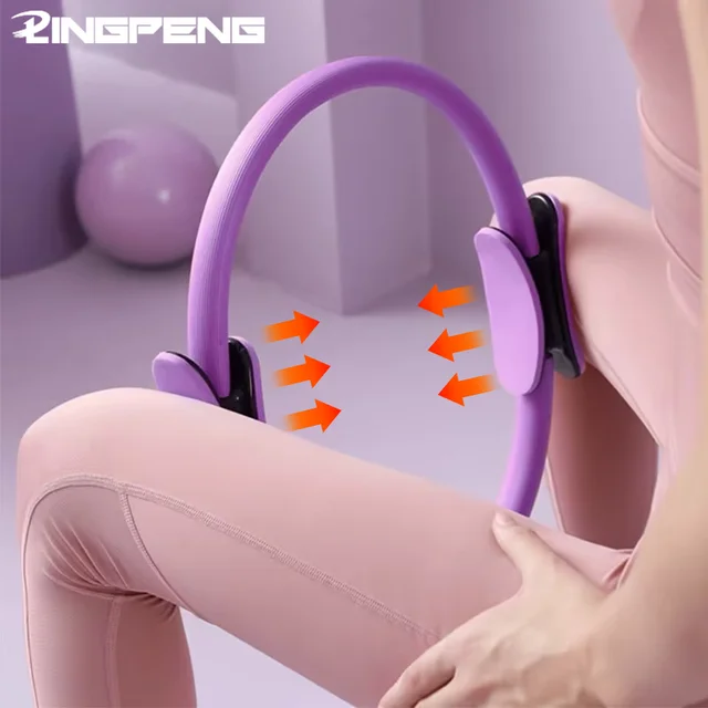 Joga Fitness Pilates Pierścień Pierścień do jogi Pierścień z otwartym tyłem Magiczny pierścień Trening mięśni dna miednicy Materiały do jogi Pierścień do pilatesu
