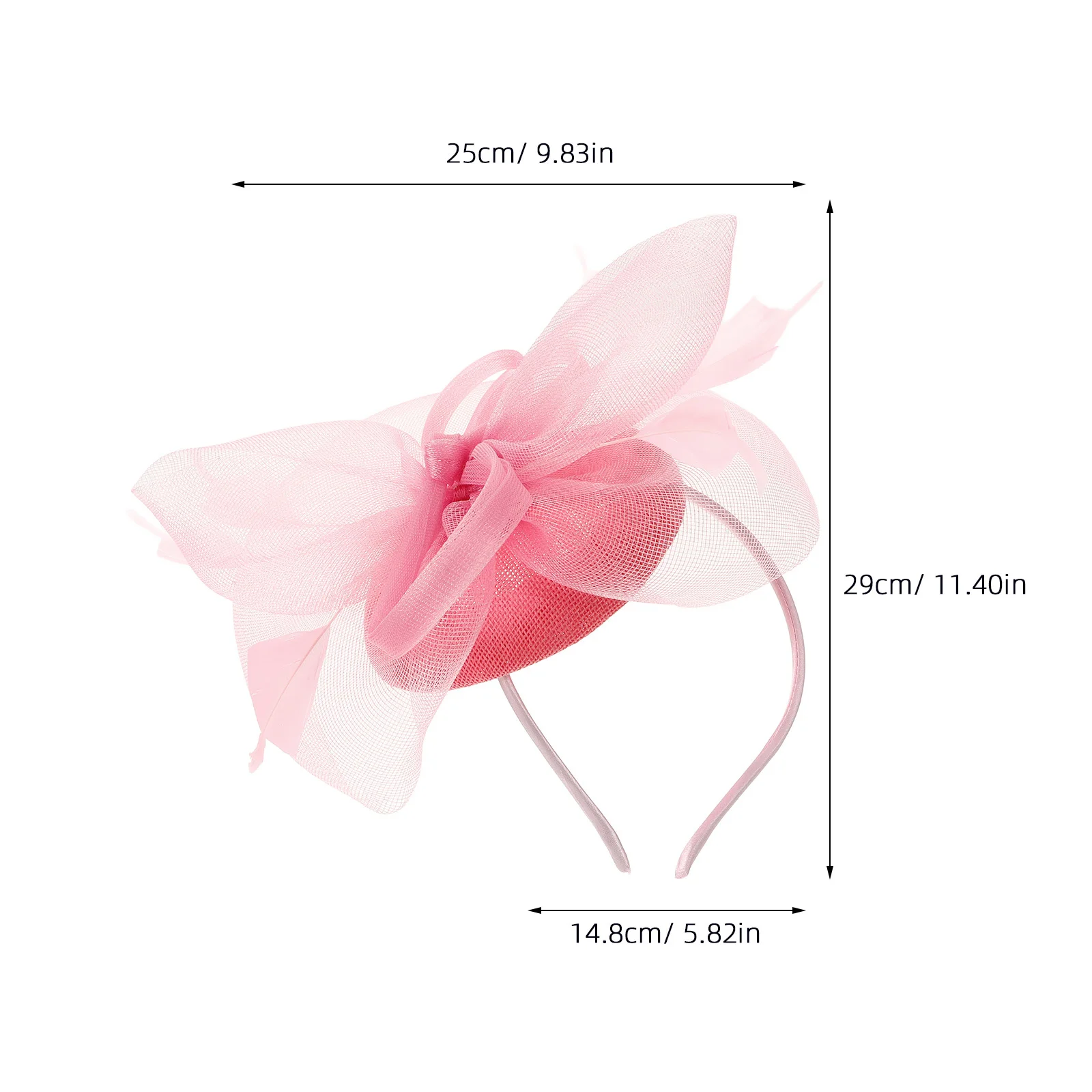 مشبك شعر شبكي فاسيناتور، أغطية رأس أنيقة خفيفة الوزن لإكسسوارات الزفاف وحفلات الشاي والولائم