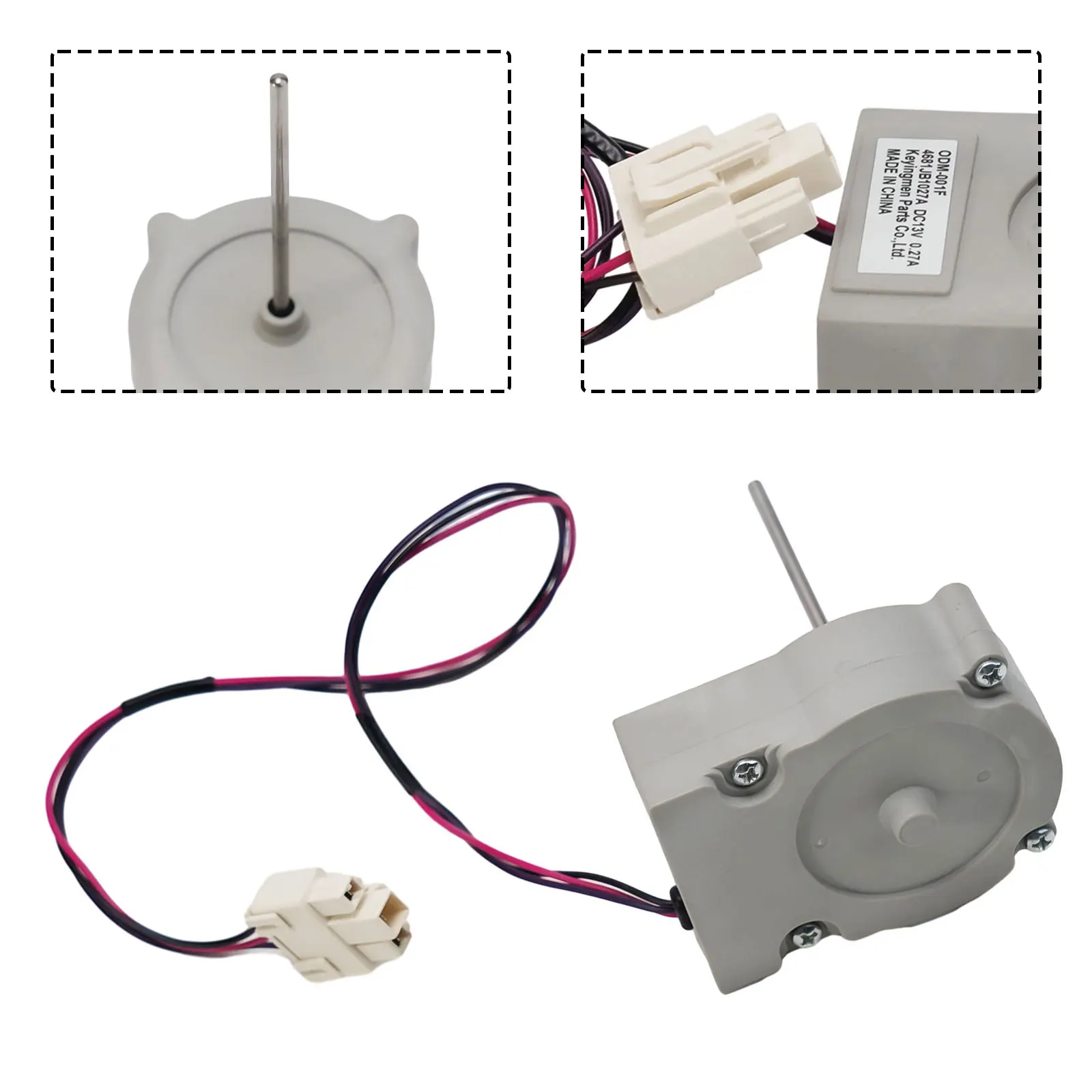 

Инновационная технология, используемая в дизайне этого двигателя вентилятора испарителя холодильника постоянного тока, совместимого с номером детали 4681JB1027