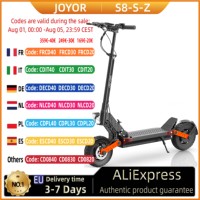 Joyor S8-S-Z Electric Scooter with Turn Signal 600W*2 Motor 48V 26Ah Battery 10-inch Tire Dual Hydraulic Brakes  Adult E-Scooter