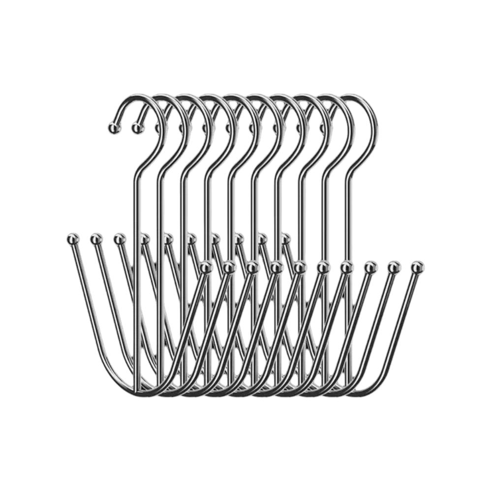 Stainless Steel Shoe Drying Rack Hanging Space Saving Shoe Rack Windproof Shoe Drying Artifact