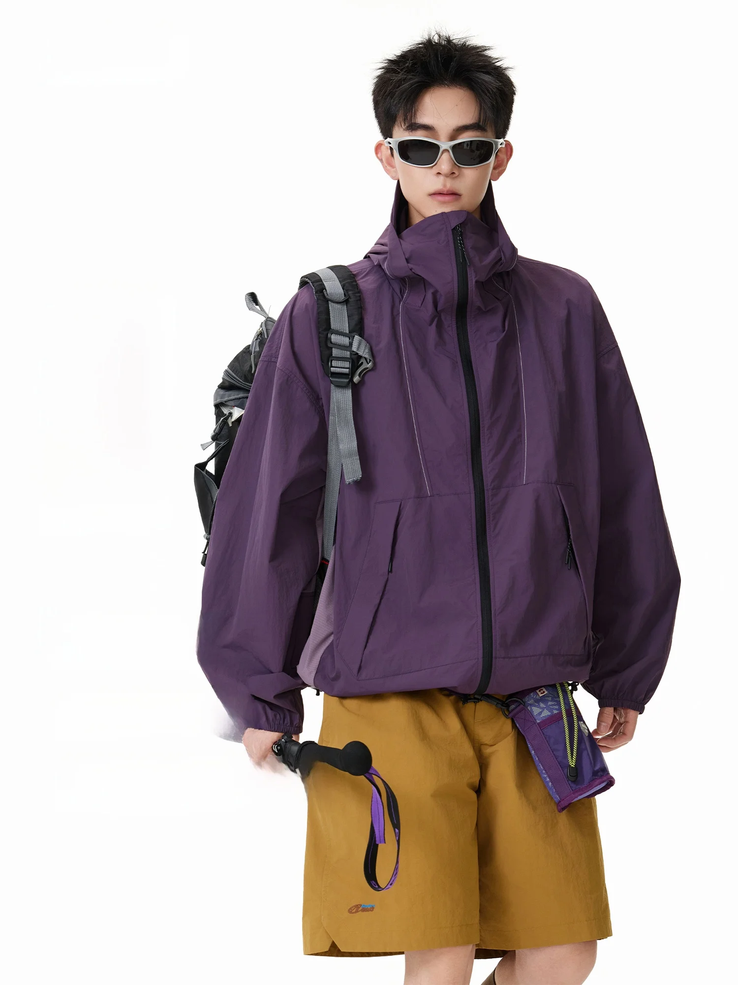 warrior-ice-silk-men's-summer-lightweight-quick-dry-outdoor-fishing-sun-protection-clothing-hooded-ultra-thin-portable-storage