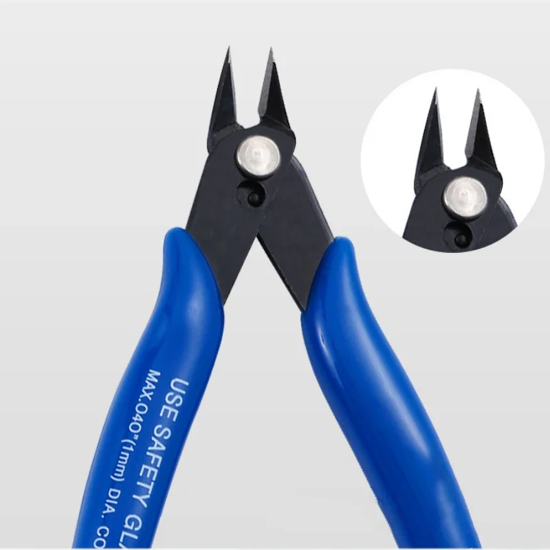 Carbon Steel Diagonal Pliers, Electrical Wire Cable Cutters, Cutting Side Snip, Flush Pliers, Nipper Hand Tools, Wire Stripper