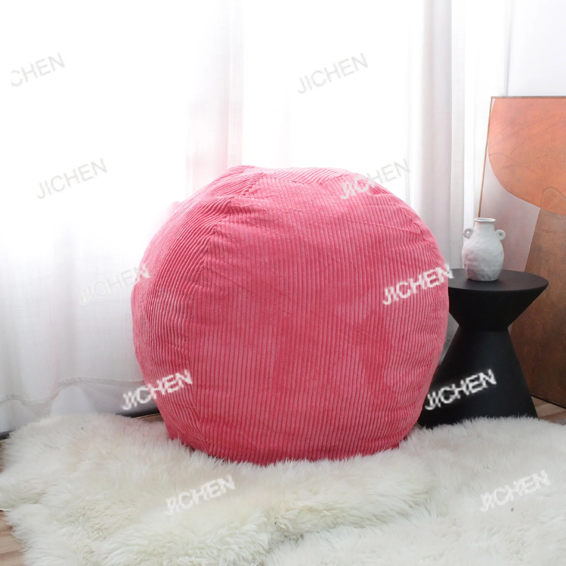 

Neu однотонный диван-мешок с рисом для дома, гостиной, спальни, вельветовый диван-мешок