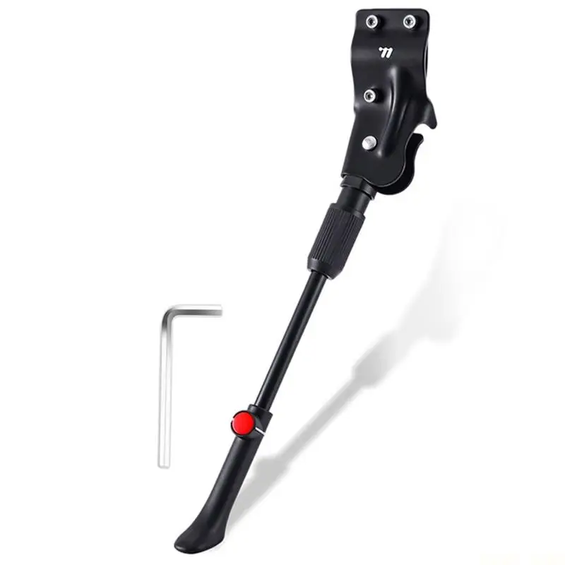 U2JB Bicycles Parking Kickstand Bike Side Stand for 20-27.5 in Bikes with Grip Foot