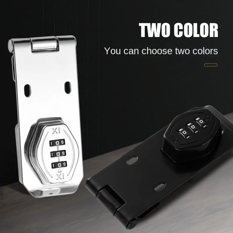 Multipurpose Locks for Storage Cabinet, File Cabinet,High Security Anti-Theft Lock for Door and Cabinet with Password Protection