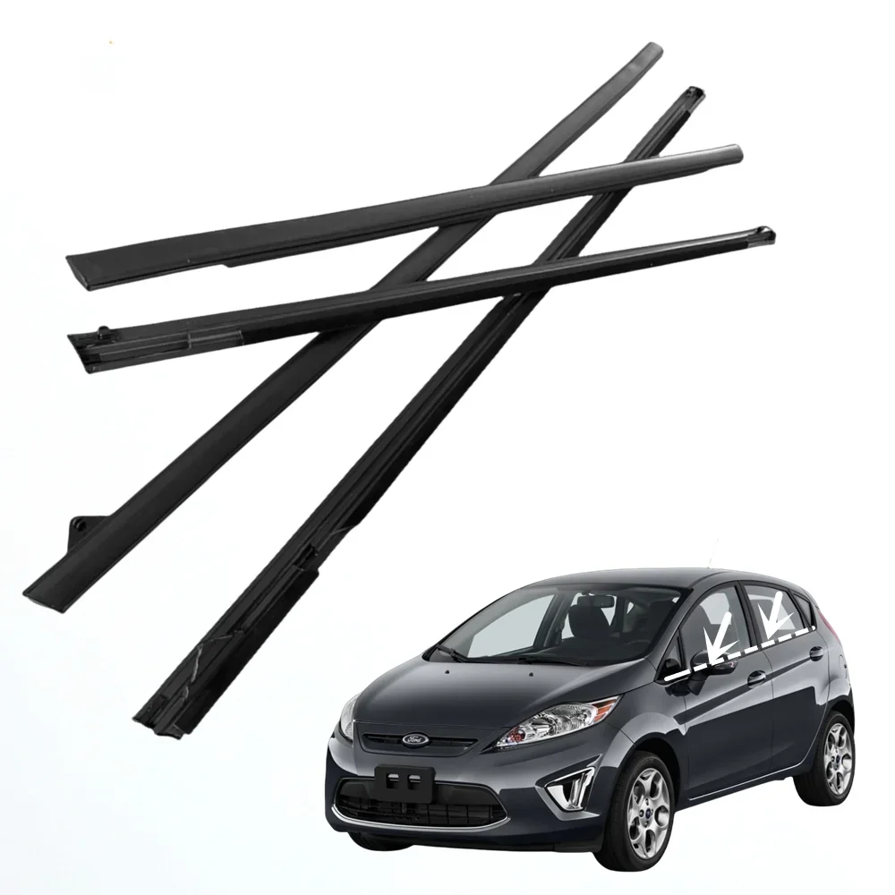 

Комплект из 4 уплотнителей для внешних окон автомобиля (молдинги) для Ford Fiesta 2009-2014