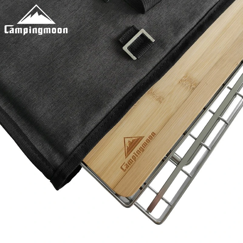 CAMPINGMOON Outdoor Picnic Table Bag Multi-Purpose Storage Bag with Handle Bag Canvas Folding Table Storage Bag