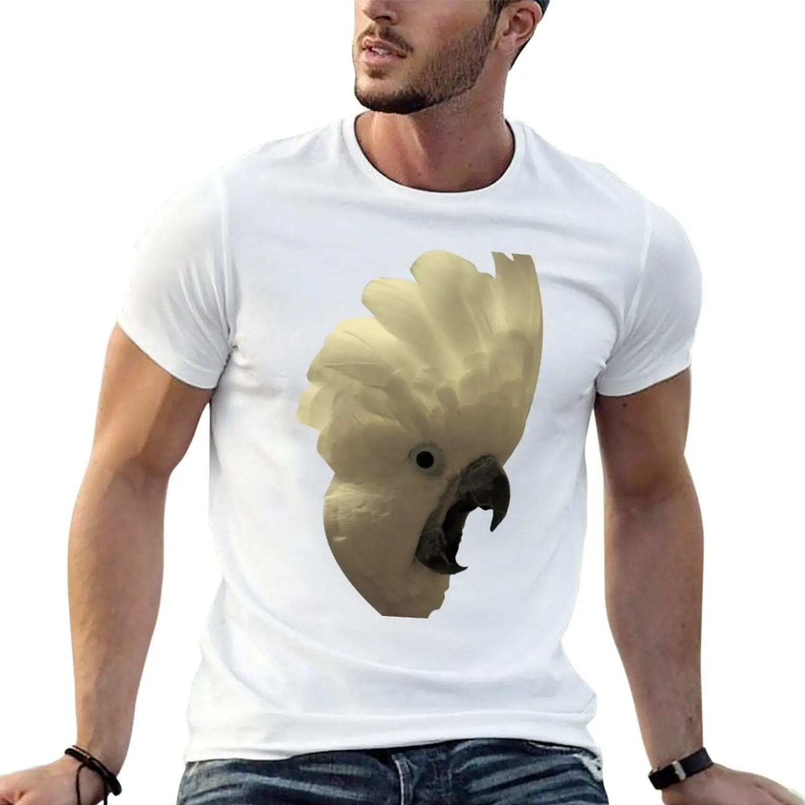 Cockatoo Yell T-Shirt for a boy vintage graphic tee mens t shirts pack