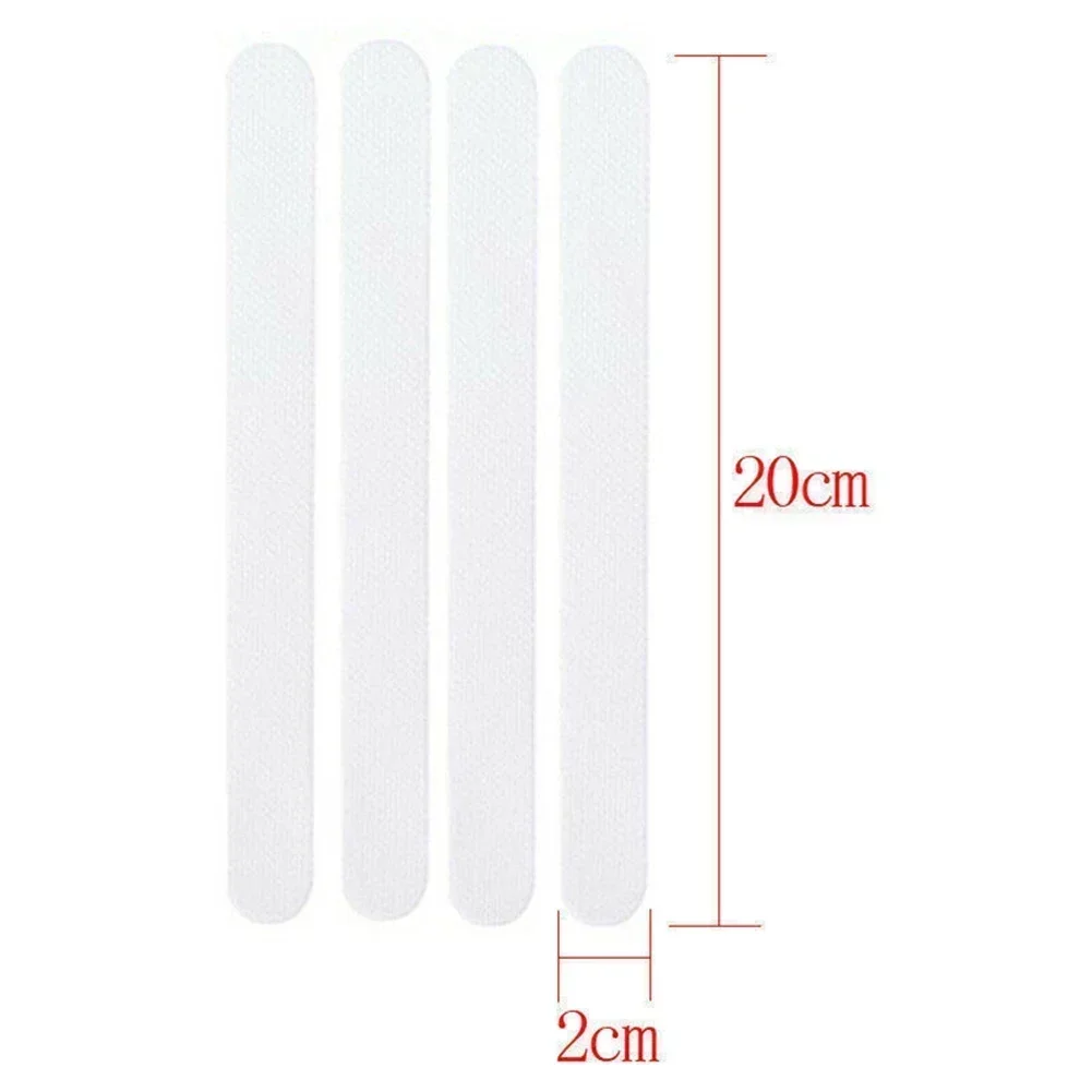 12/20PCS Anti-slip Strips Round Non Slip Stickers Anti Slip Shower Strips Pad Floor Safety Tape Bathroom Renovation DIY Parts