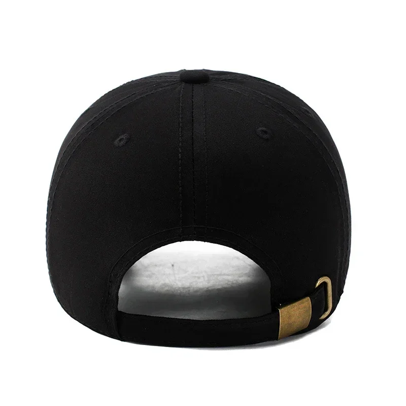 4 Colors Soft Top Baseball Cap Outdoor Casual Sport Cotton Snapback Hats For Men and Women Three Bars Dad Hat Design