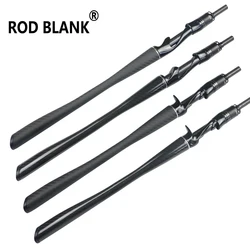 Rod Blank1Set Spinning  Casting 3K Carbon Fiber Grip Handle Kits Lure Rod Building DIY Components Pole Repair Accessories