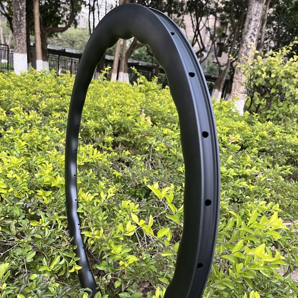 

700C Wave Carbon Rims 38mm Wide 35 40 45 50 55mm Depth Symmetry Tubeless Disc Brake Super Light Gravel Bicycle Wave Carbon Rim