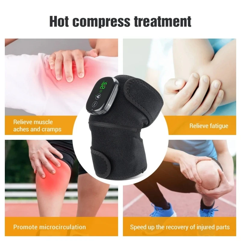 Knie Schouder Elleboog Pad Pijnbestrijding Massager Verwarming Warm Houden Vermoeidheid Hyperthermie Wrap Heet Kompres Behandelen Spasme Artritis