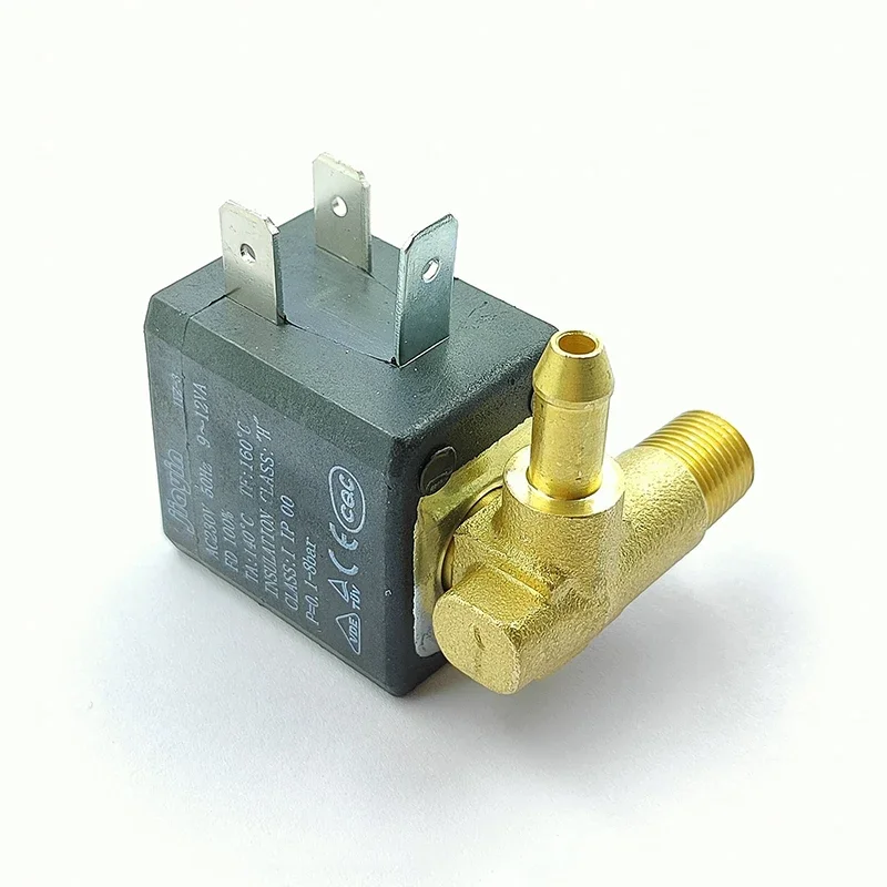 

Jiayin JYZ-3 Brass Solenoid Valve AC220V/230V G1/8" Normally Closed Electric Valve Steam Iron Machine Gas Hot Water Flow Control