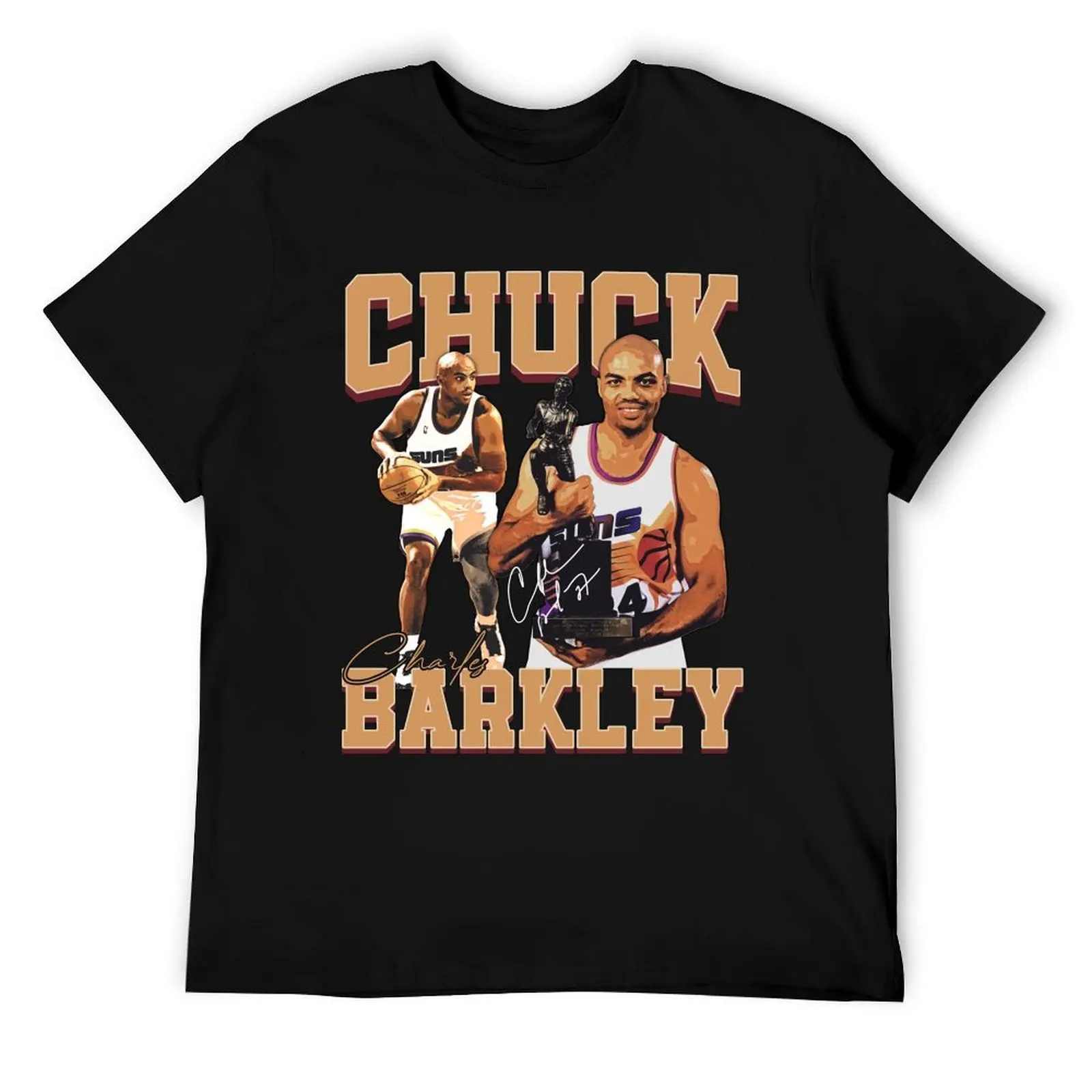 

Vintage Sir Charles Barkley Chuck Basketball Retro 80s 90s Rap Style T-Shirt man t shirts for men T-Shirt