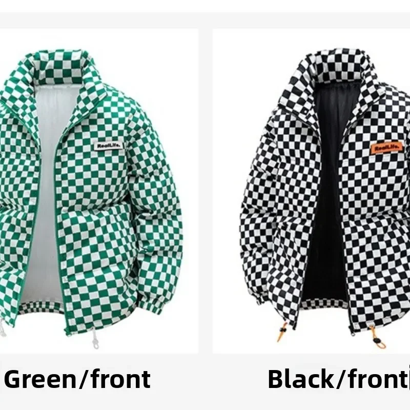 New Autumn Trendy, Cool, Comfortable,High-quality,Casual and Fashionable Plaid Cotton Jacket for Men and Winter Men's Versatile,