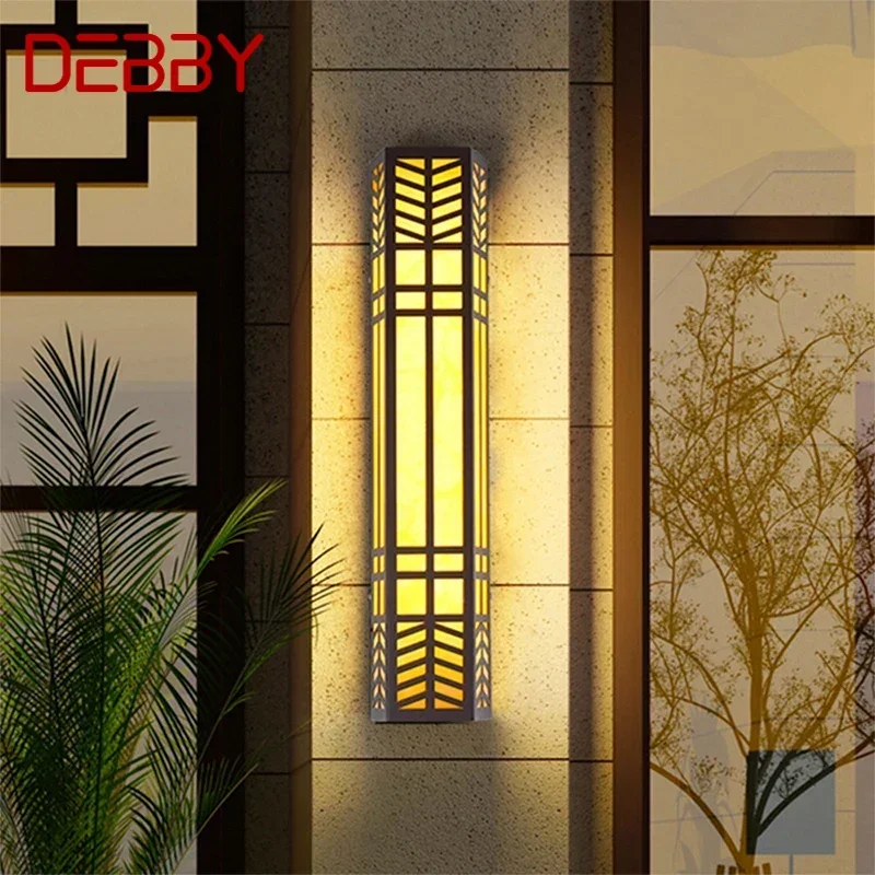 DEBBY Contemporary LED Outdoor Wall Lamps Electric Simplicity Waterproof Balcony Hallway Courtyard Villa Gate Hotell