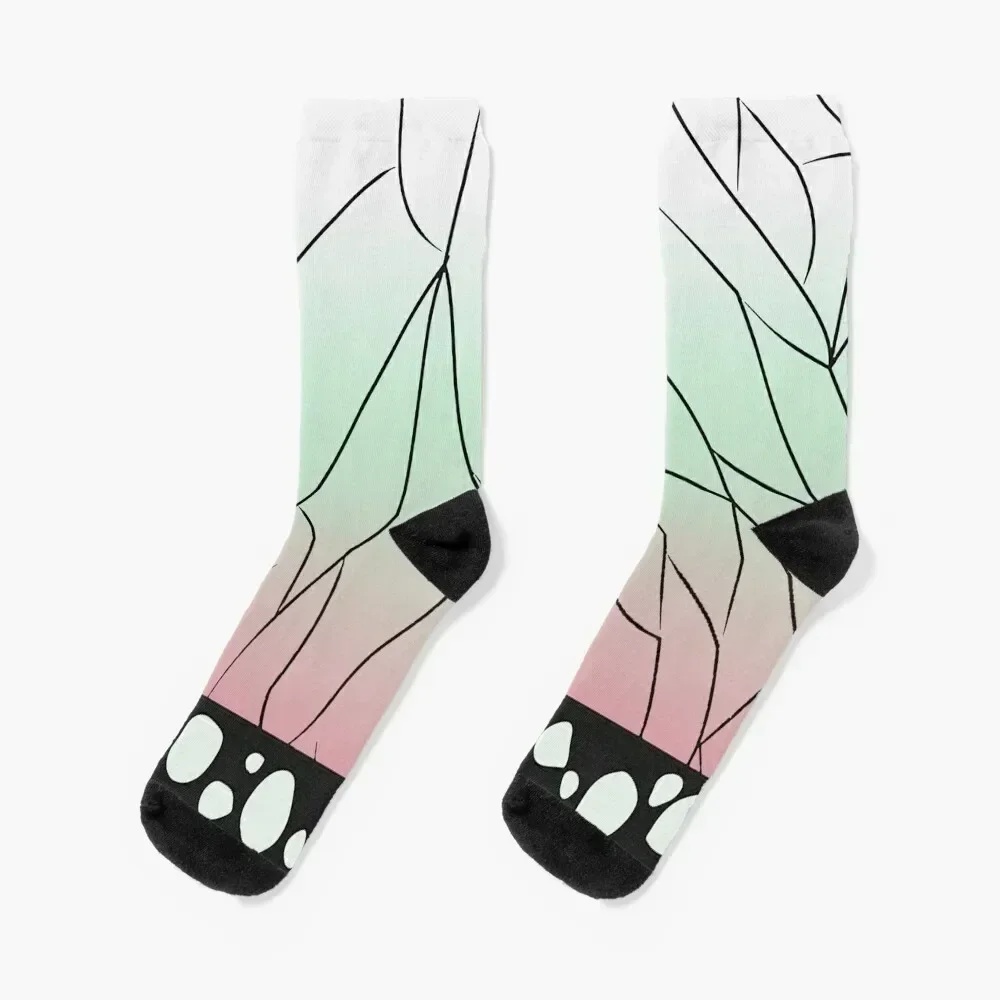 Shinobu Kimono Socks new year anti slip football Run Non-slip Socks Ladies Men's