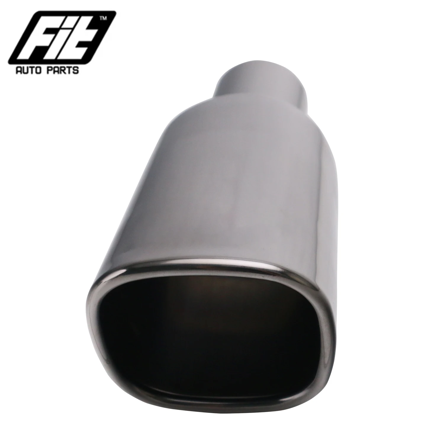 

Universal Square Exhaust Muffler Tips Stainless Steel Exhaust Pipe Nozzle Car Tail Throat Accessories