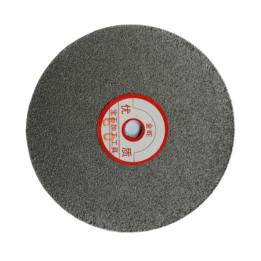 1PCS 8 Inch 200MM Single Side Diamond Coated Flat Lap Wheel Polishing Wheels Jewelry Polished Grinding Disc 60-3000 Grit
