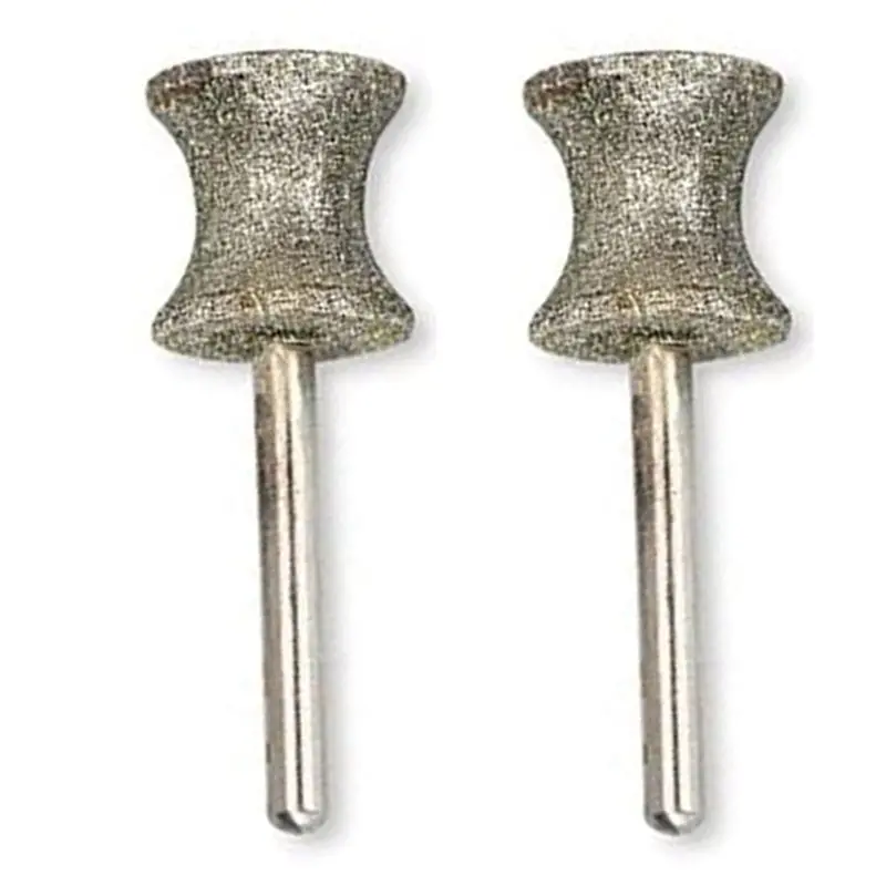 [Superx&KND]4 Pack Diamond Dog Nail Grinder Bits For Rotary Tool Fits For Dremel And Many Others
