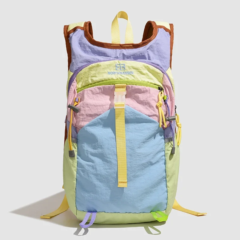 New Hot Trendy Super Cool Nylon Color Matching Backpacks for Women 2026 High Quality Large Capacity Water Repellent Backpacks