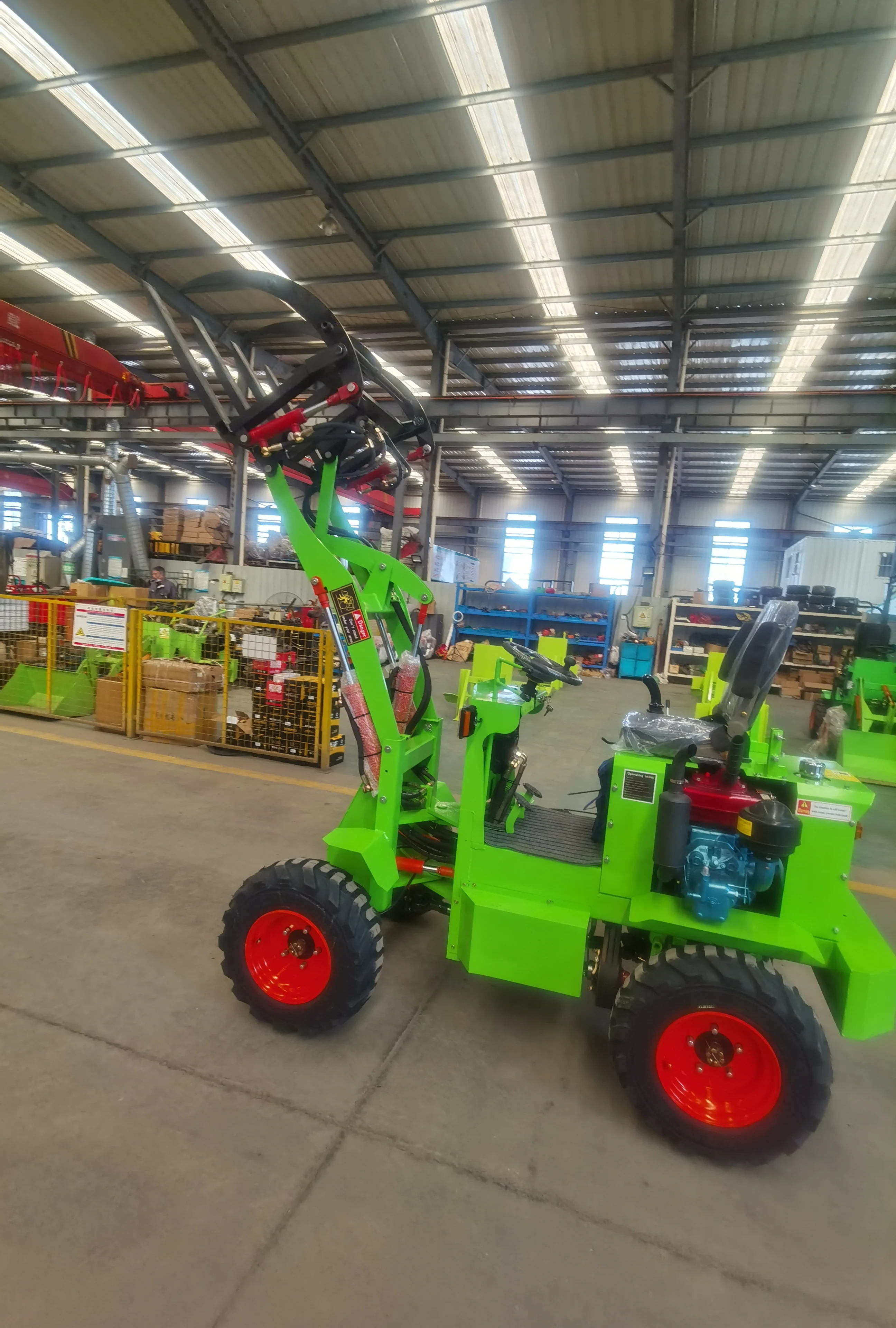Mini Wheel Loader, Small Front End Loader, Mini Articulated Compact Wheel Loader