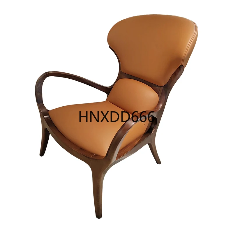 

Итальянский светлый роскошный диван из цельного дерева, кресло для гостиной, одиночный диван