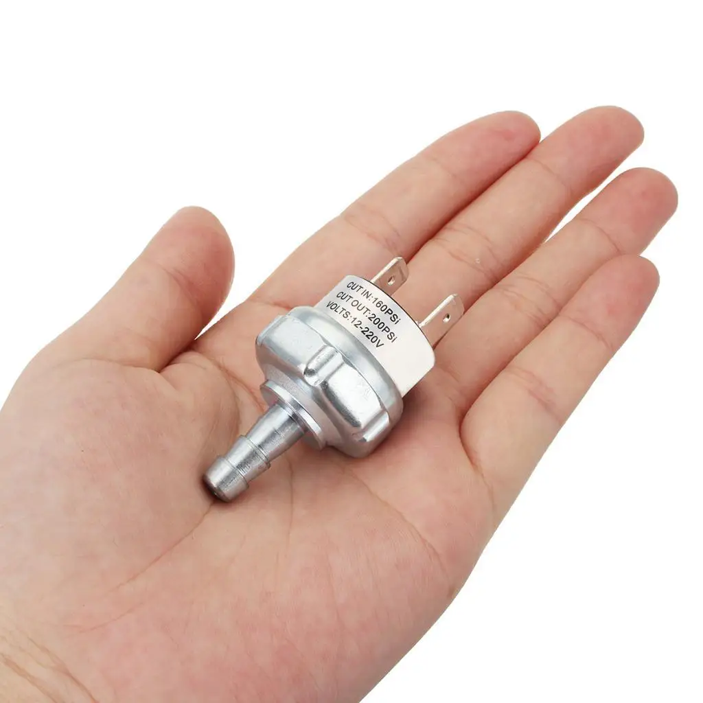 

Переключатель воздушного компрессора, регулируемый металлический контроль давления, мини-запасная часть для воздушных компрессоров D55140