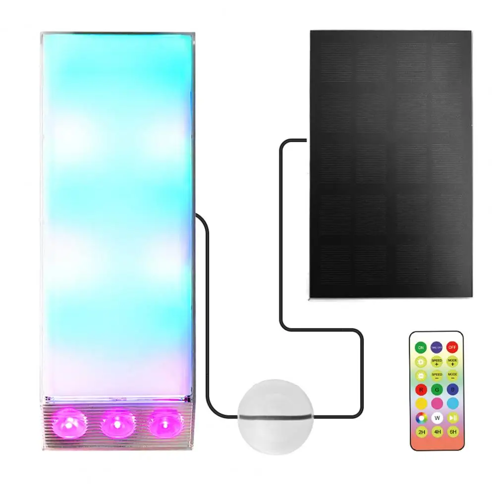 

Solar Lights Solar Swimming Pool Light with Remote Ip68 Waterproof Led Lamp Solar Powered Submersible Inground Above Ground Pool