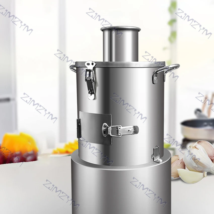 Electric Garlic Peeling Machine Commercial Fully Automatic Stainless Steel Dry Type Garlic Peeler Peeling Machine 110V/220V 200W