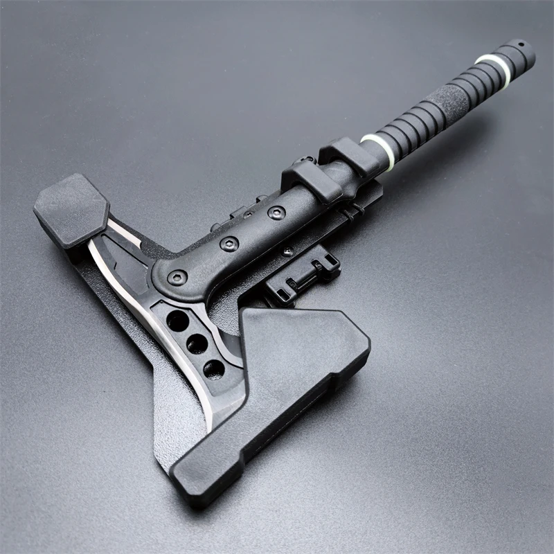 Outdoor Mountain Blade Tactical Axe With Case Survival Tactical Equipment Battle Emergency Tool Chopstick Camping Hiking Axe