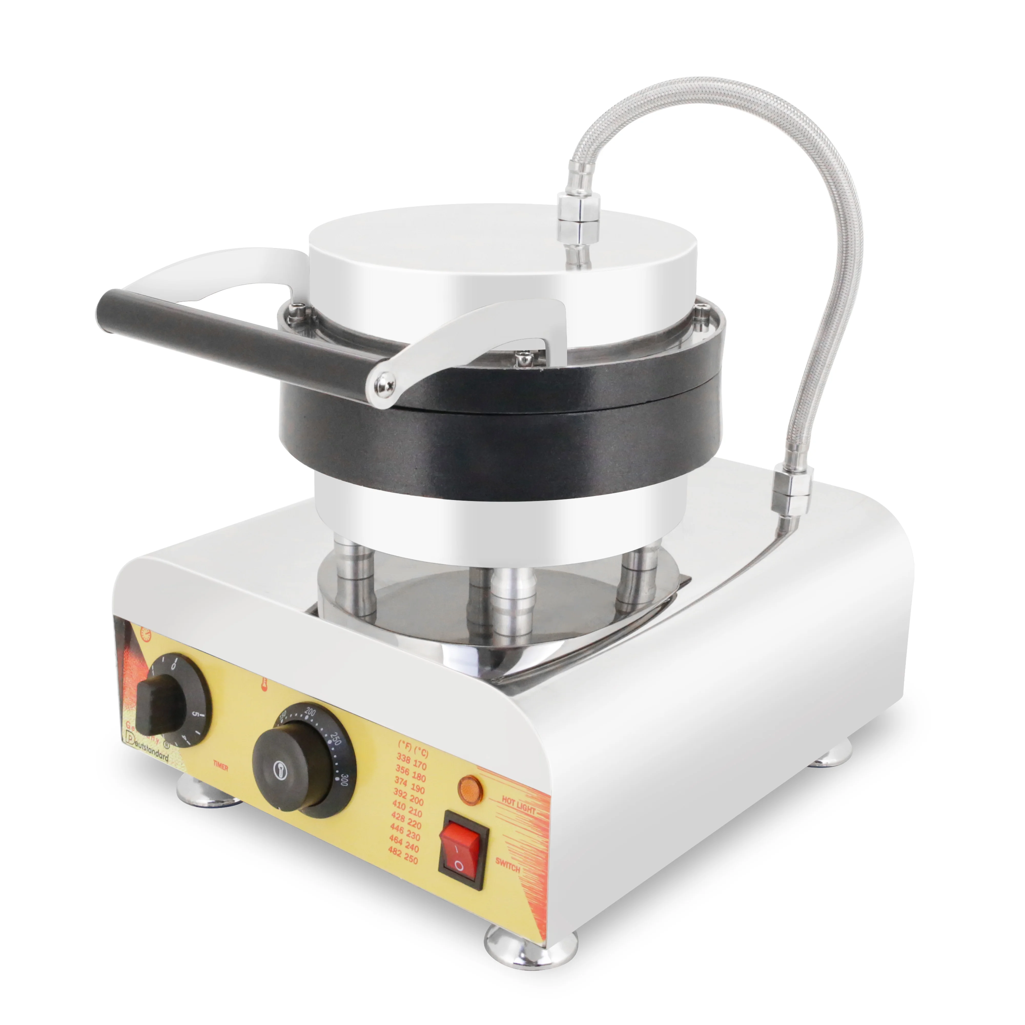 Macchina per waffle a moneta popolare commerciale nuovo prodotto adatto per la rivendita di attrezzature per snack