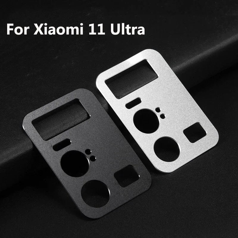 For Xiaomi Mi 11 Pro Ultra Camera Lens Aluminum Metal Sheet Cover Lens Screen Protector for Xiaomi Mi 11Pro 11ultra Camera Film