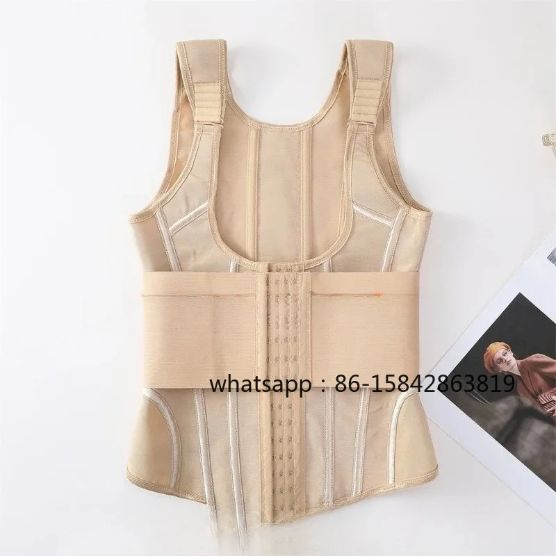 

Large Size Six-breasted Chest Support, Belly Closure, Orthopedic Vest, Tights, Body and Thin Shaping Top