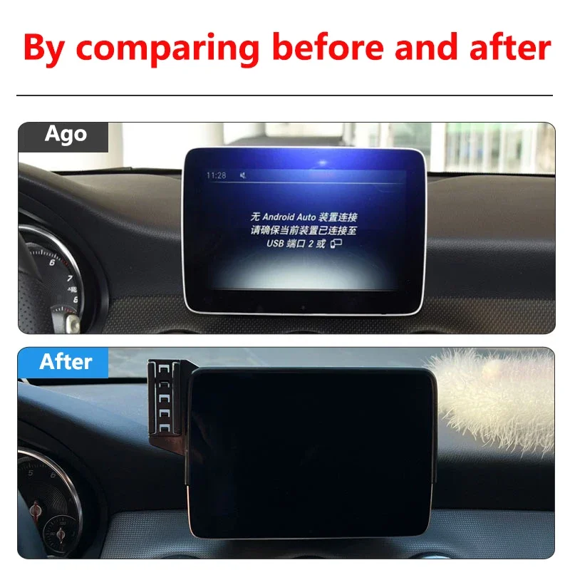 Car Mobile Cell Stand for Mercedes-Benz CLA 200 180 C117 2016~2019 2018 Air Vent Clip Phone Bracket Gravity Holder Accessories