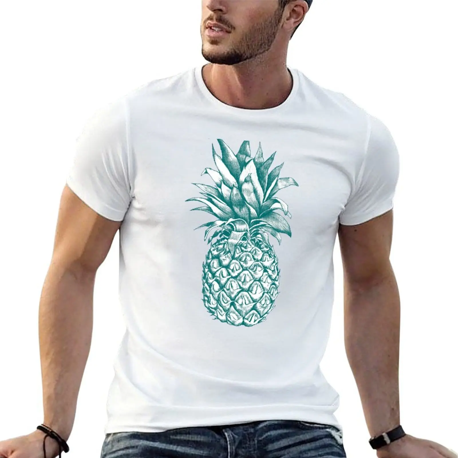 

t designer T-Shirt shirt man man shirt tshirt graphic Pineapple man t