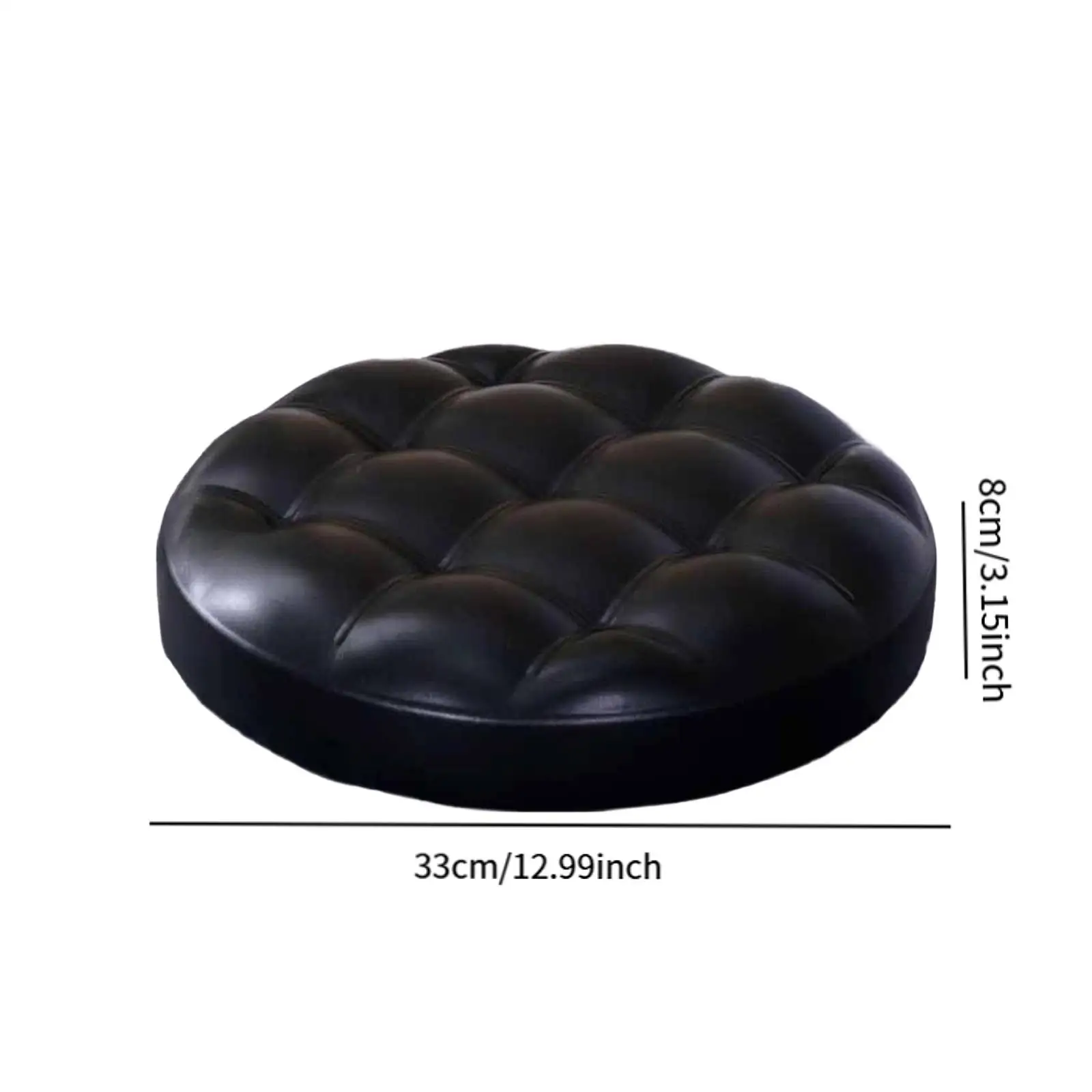 Round Barstool Seat Cushion Replace Part for Restaurant Kitchen Dining Room