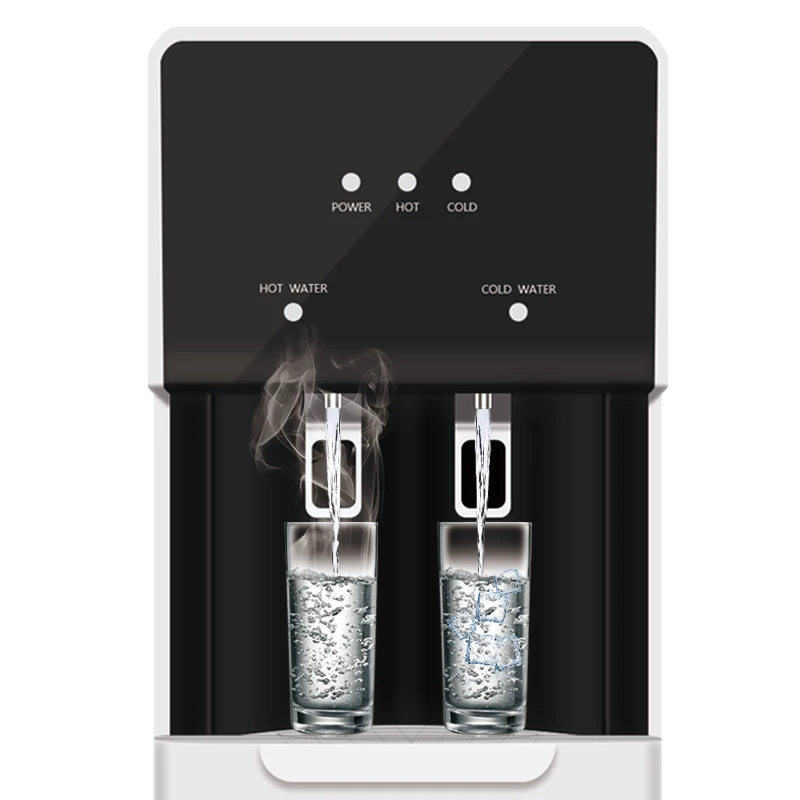 Freestanding Hot Cold Water Dispenser Automatically Heating Cooling Pipeline Machine Direct Drinking Water Purifier